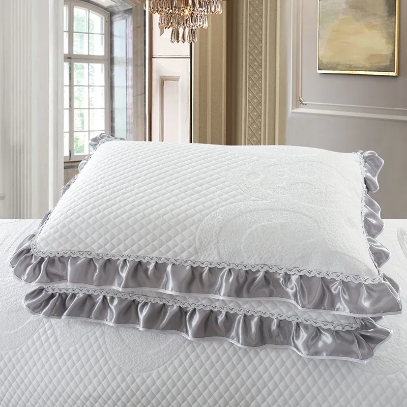 Ensemble de couvre-lit en coton tricoté, 3 pièces, couvre-lit, taille King, Queen, surmatelas, couverture avec taies d'oreiller, 2558