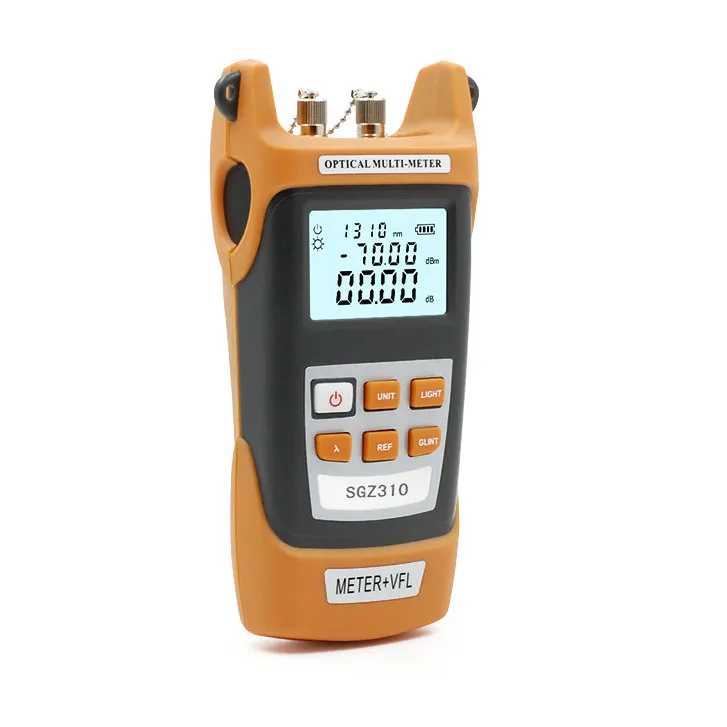 Freeshipping Fiber Optic Cable Tester Fiber Optic Visual Fault Locat Light Source Pen One Machine met SC / FC-adapter