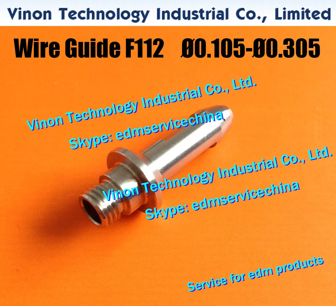 Ø0.155mm edm Wire Guide F112 Upper A290-8092-X704 for Fanuc A,B,C,iA,iB Upper diamond guide d=0.155mm A290.8092.X704, A2908092X704,24.06.213
