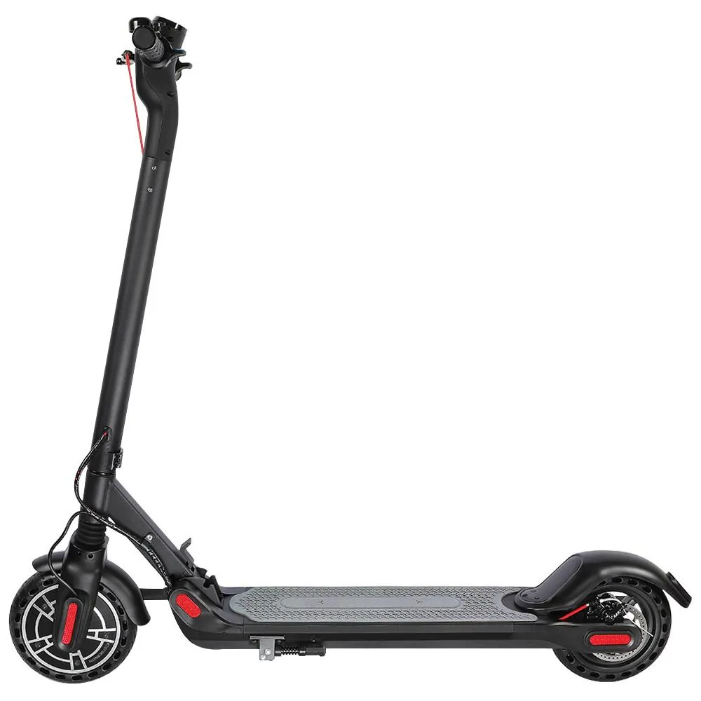 KUGOO ES2 Scooter électrique pliant 350W Moteur Écran d'affichage LED Max 25KM / H Pneu 8,5 pouces - Noir