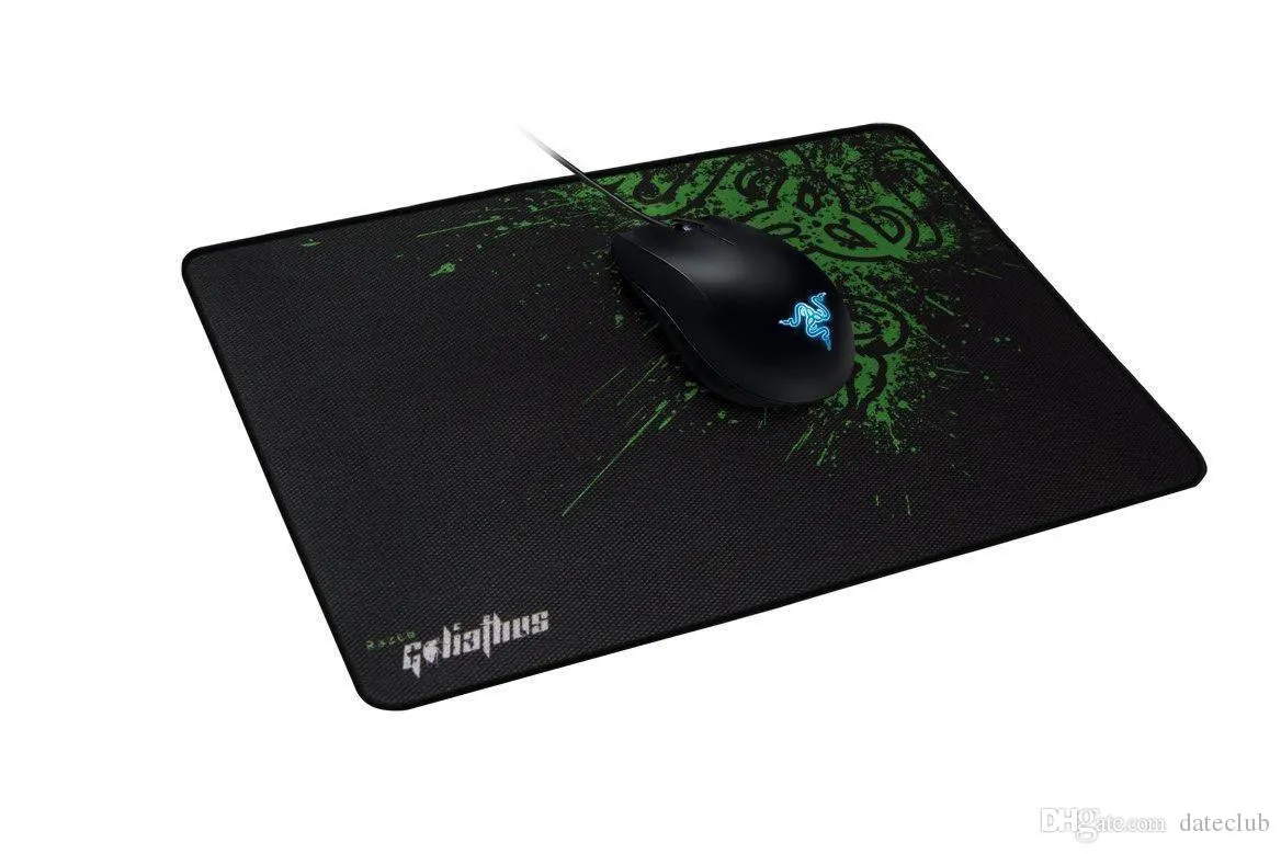 Razer Mouse mat 320x240x4mm Locking Edge Gaming Mouse Pad Gamer Game Anime Mousepad mat Speed Version in retail package