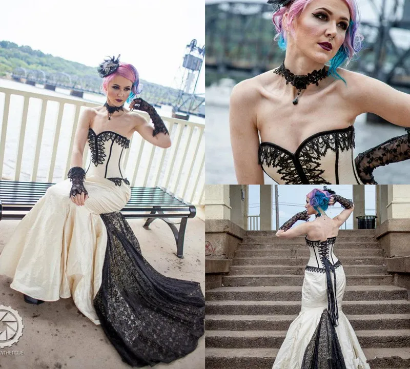 steampunk wedding dress