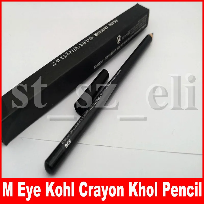 M makeup oczu Kohl kredka ołówek ołówek ołówek 1.45g Cool Black Eye Liner Pen