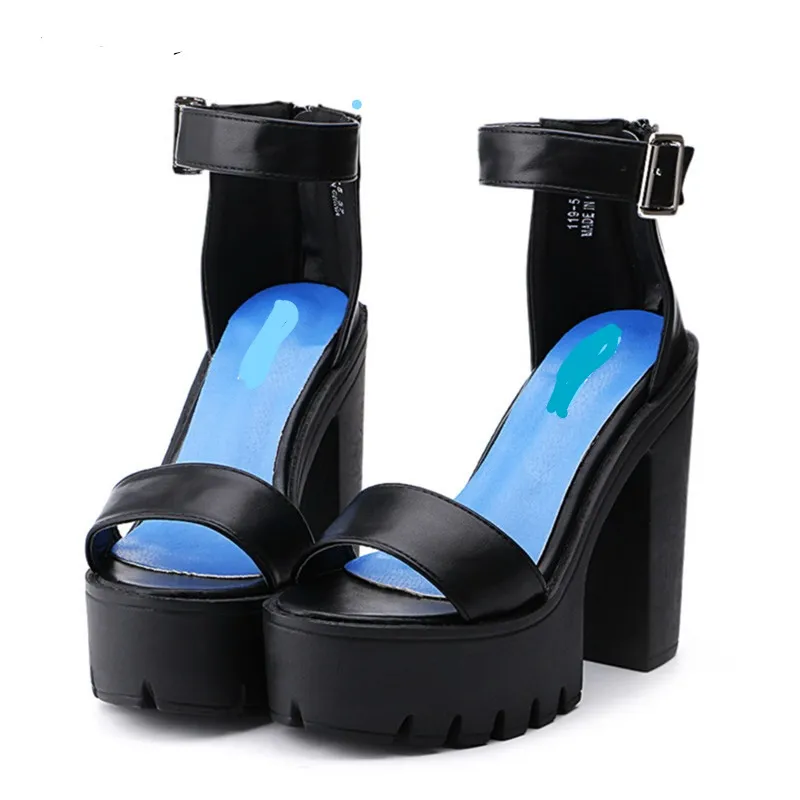 drop white summer sandal shoes for women arrival thick heels sandals platform casual russian shoes