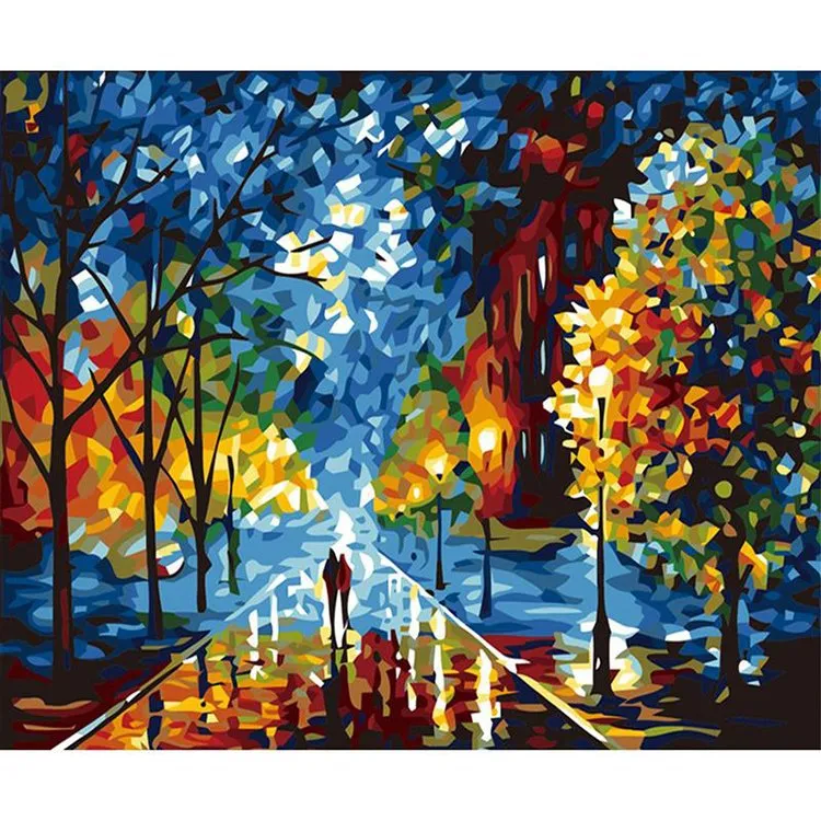 Peinture Numero Adulte Dauphin, Peinture par Numero Fleur, DIY Loisirs Créatifs Adultes Kits Avec Peinture Acrylique et Pinceaux pour Décoration