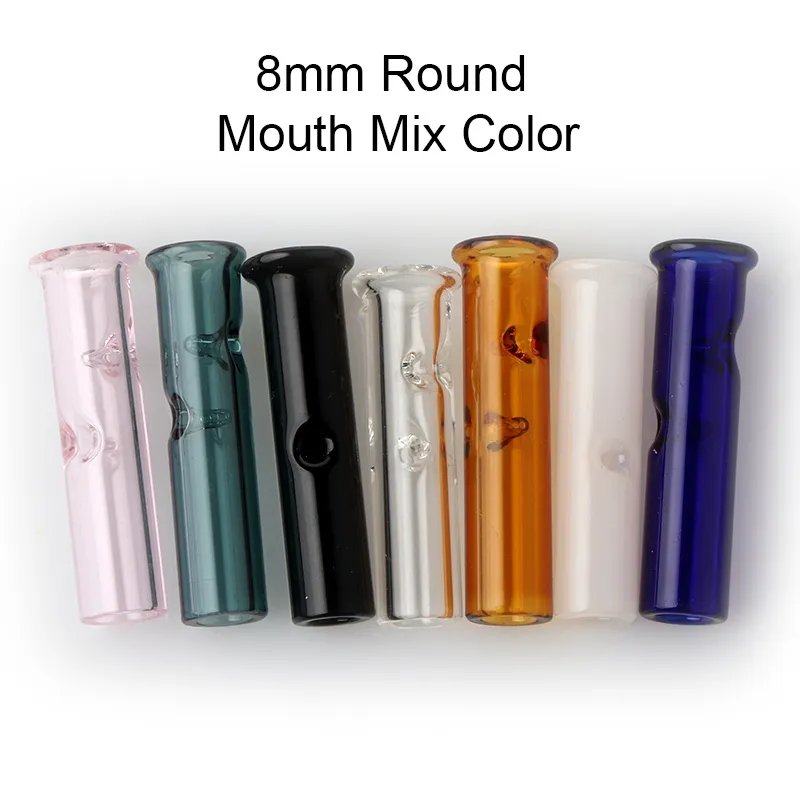 DHL!!! 6mm 8mm Flat Round Mouth Glass Filter Tips For... From 0,2 €