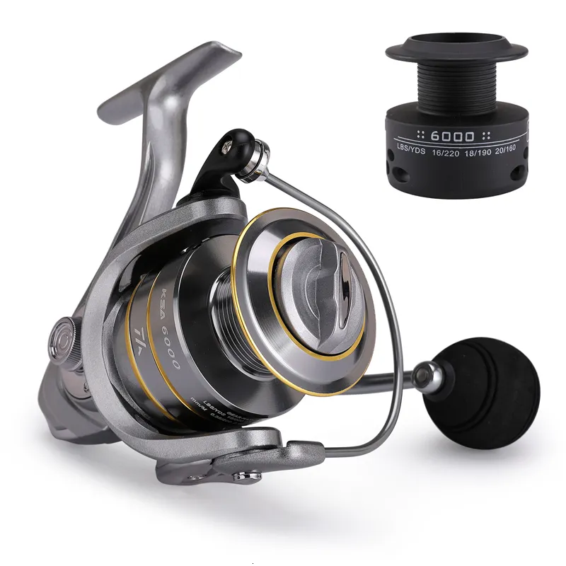 Premium Double Spool Lews Hypermag Spinning Reel With 14+1 BB, 5.5:1 Gear  Ratio, High Speed Spinning For Carp Fishing In Saltwater T191015 From  Chao07, $16.94