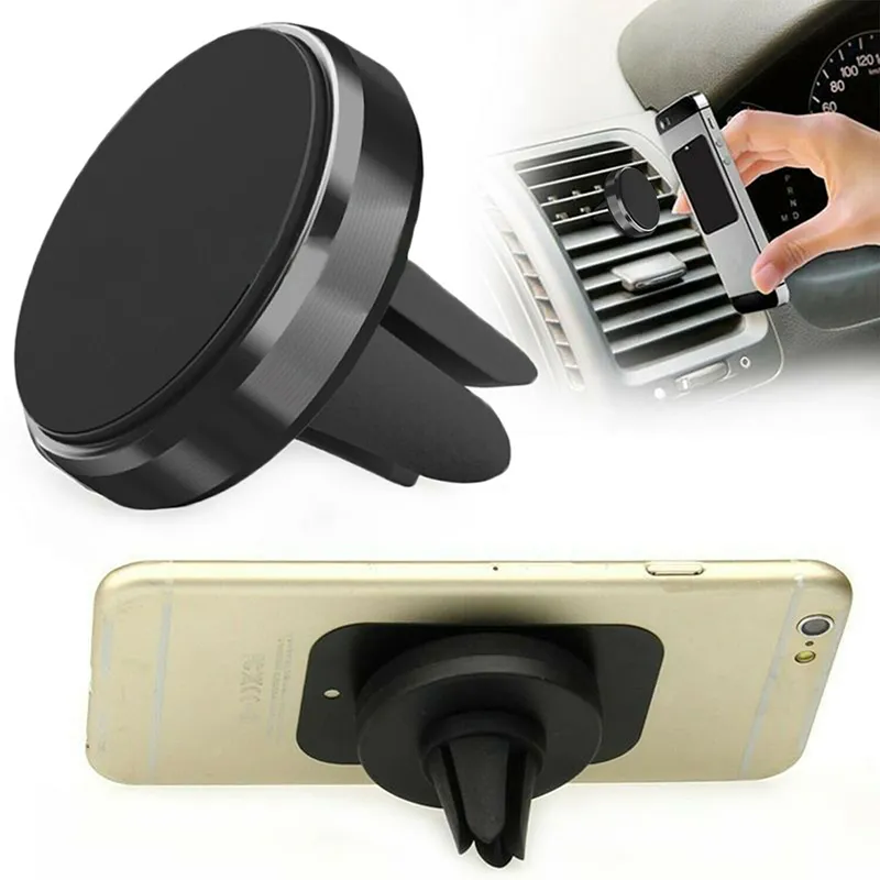 Universele Auto Magnetische Air Vent Mount Houder Stand Mobiele Telefoon Sterke Magneet voor iPhone 7 8 Plus X