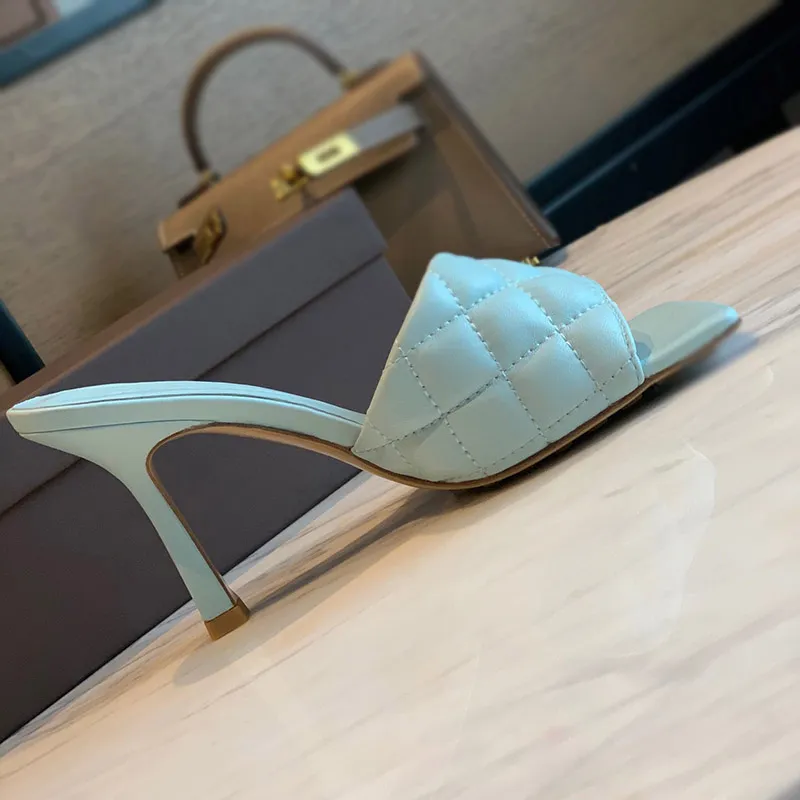 Padded sandals in nappa dream 2025