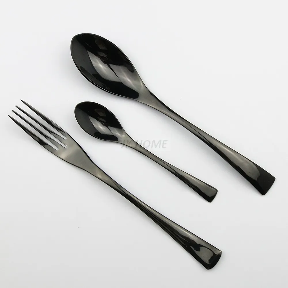 Black Flatware (8)