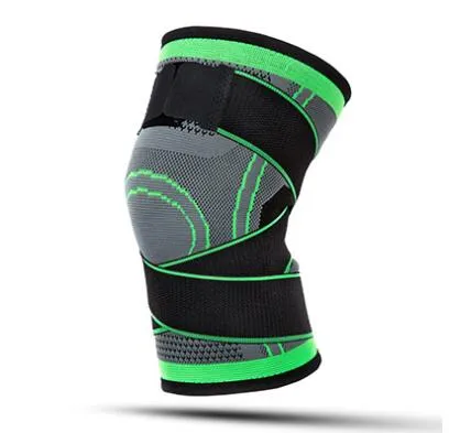 Knästöd Professionell skyddssport Knee Pads Andas Bandage Knee Brace för basket tennis cykling löpande basketfotboll