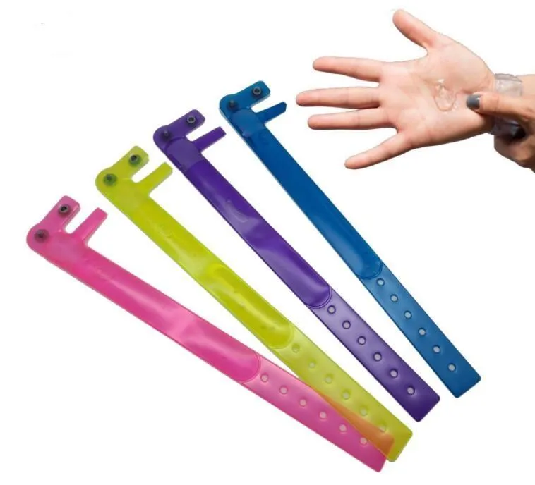 hand sanitizer dispenser bracelet for hand washing