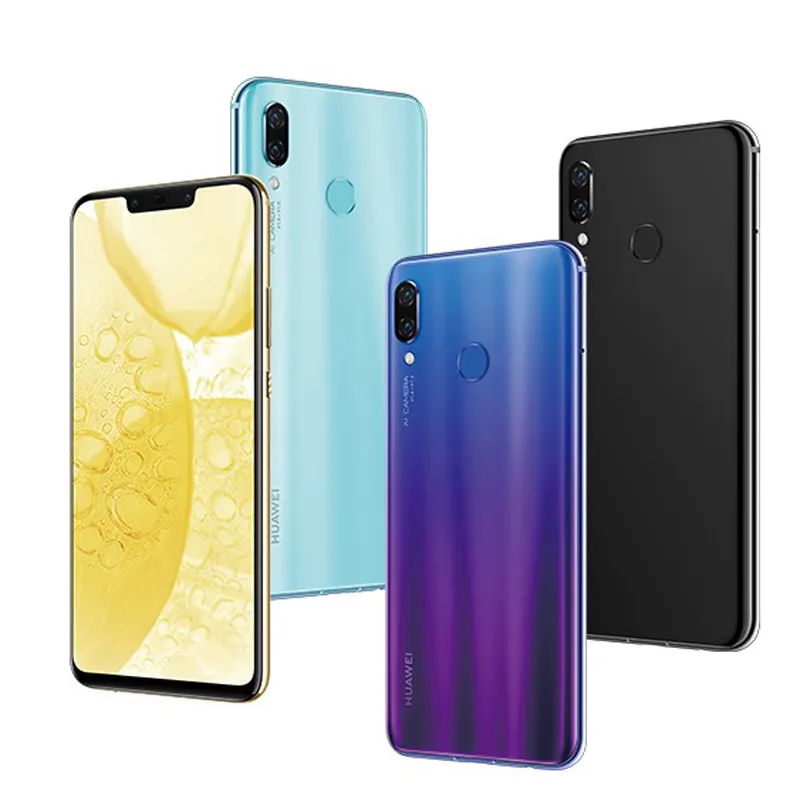 Huawei Nova 3 4G LTE Cell Phones 6.3 Full Screen, From