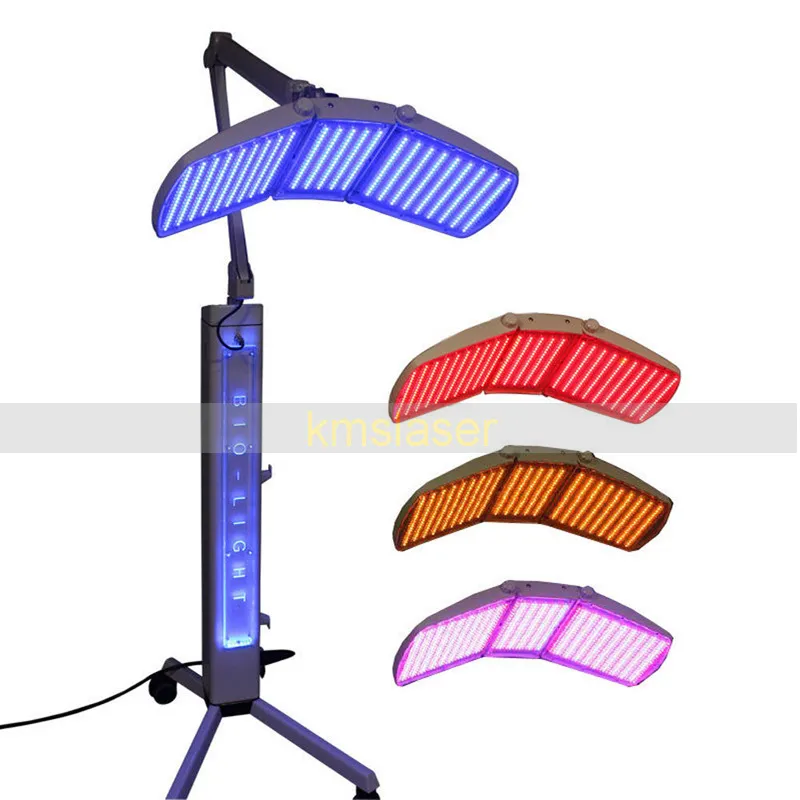 7 färger photon pdt led ljus terapi ansiktsmask fotodynamisk hud föryngring skönhet maskin