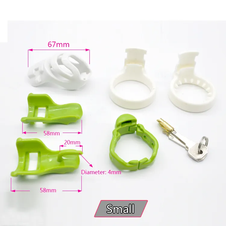 New The Biosourced Resin Male Small Chastity Devices A357-3 Y19070602_voghion.com