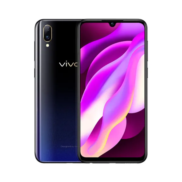 Orijinal Vivo Y97 4G LTE Cep Telefonu 4 GB RAM 128 GB ROM Helio P60 Octa Çekirdek Android 6.3 inç Tam Ekran IPS 16MP Yüz ID Akıllı Cep Telefonu