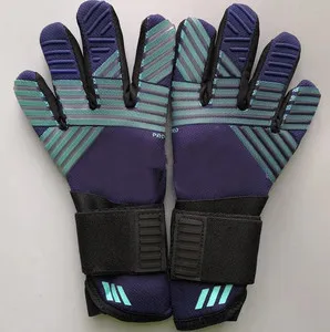 Whole supplier ACE Goalkeeper Gloves Latex Soccer Goalie Luvas Guantes professional251s