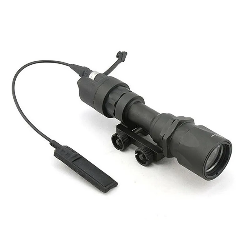 SF التكتيكي M951 Scout Light Cree LED 400 Lumen Flashlister Mode Mode Mode Fit M4 M16 Hunting Rifle