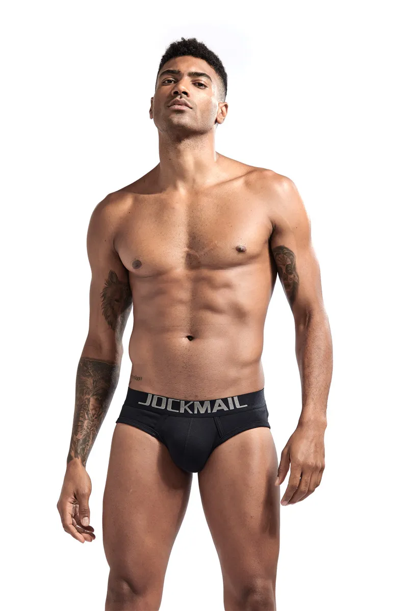 Tamanho Ajustável 2020ss JOCKMAIL Algodão Briefs Sexy Cueca Homens U  Convexa Bolsa Anel Cockstraps Homens Tronco Shorts Gay Underwear De $58,35