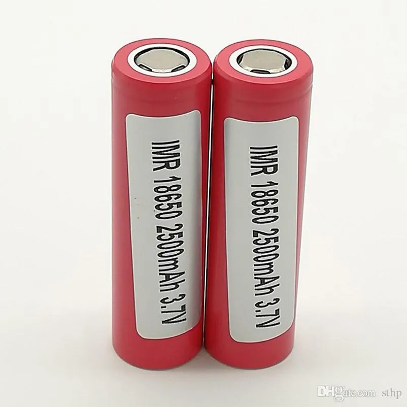 100% De Haute Qualité Pour LG HE2 18650 Batterie 2500mAh 3.7V IMR Pour ...