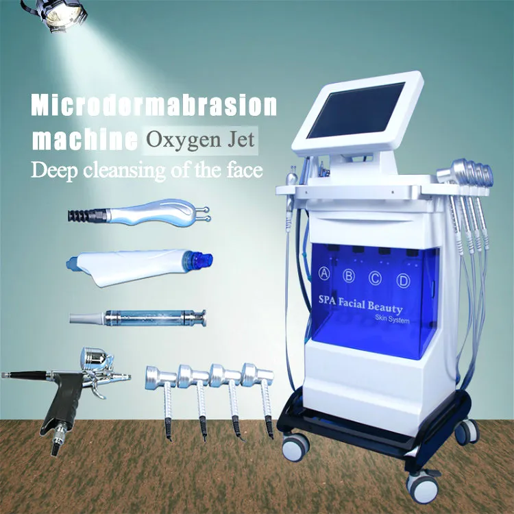 Nouveau jet d'enlèvement de tête noire de dermabrasion de diamant de vide d'eau de microdermabrasion de peau pour la machine de dermabrasion de nettoyage de visage