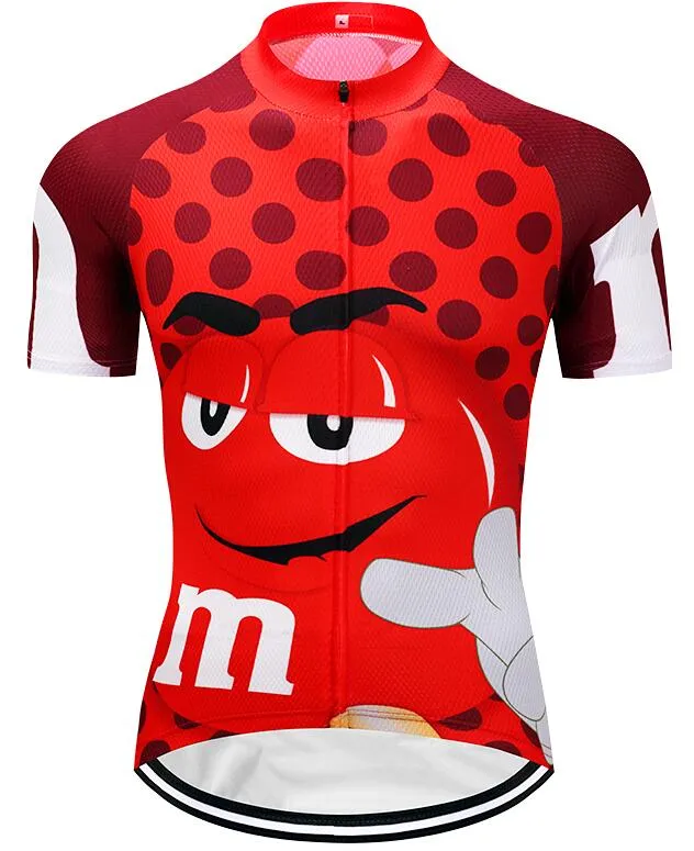 Maillot velo online m&m's