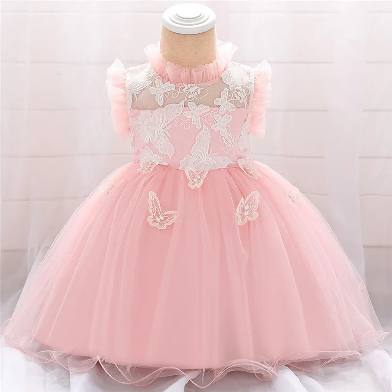 Vestido Bebê Princesa Bordado