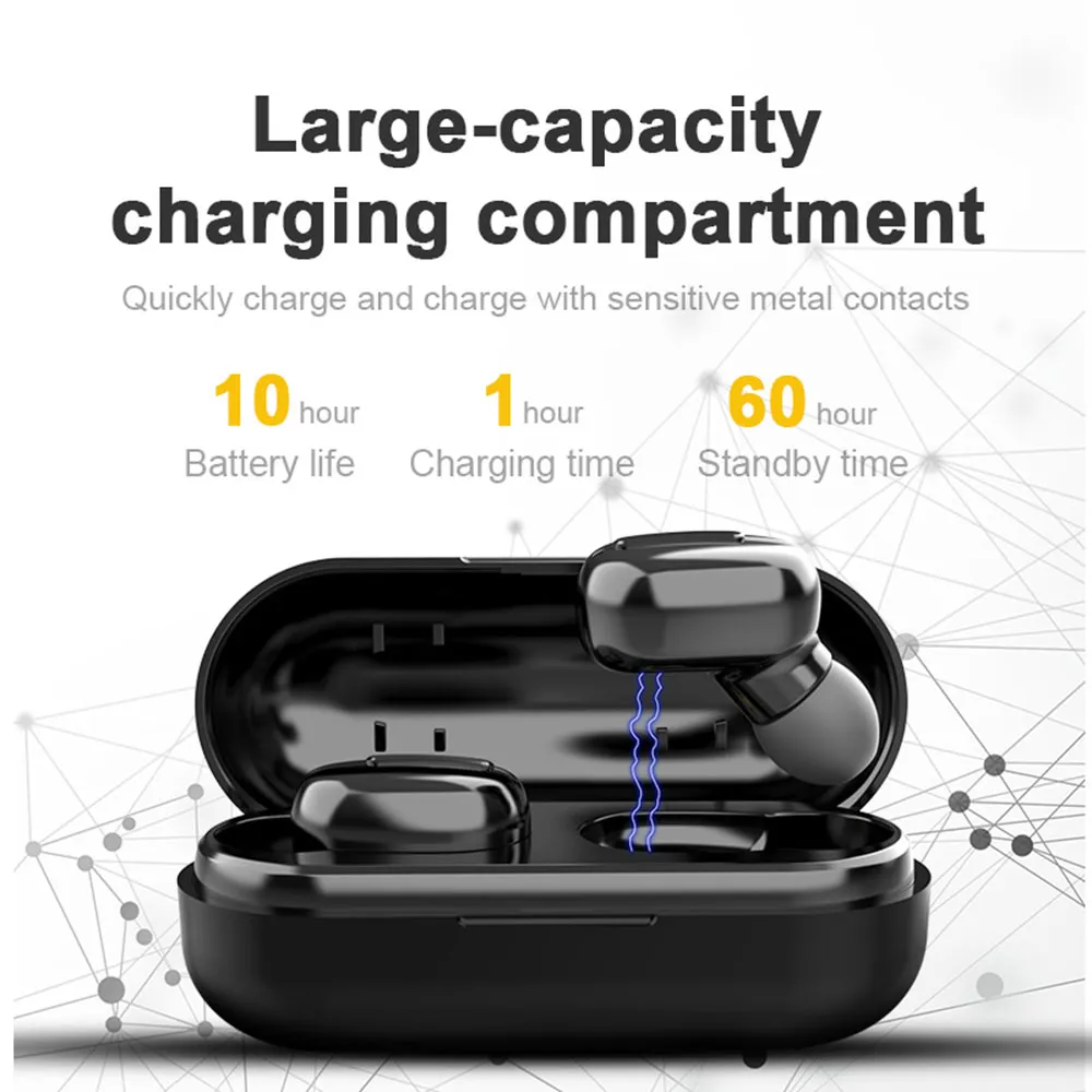 L13 Tws Earphones Bluetooth Wireless Headphones Waterproof Sports