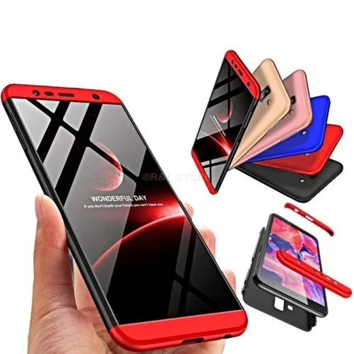 Lujo ultrafino a prueba de golpes Hybrid Full Screen Protector PC Hard Matte Phone Case Cover para Samsung Galaxy S6 S7 Edge S8 S9 Plus Note 8 9