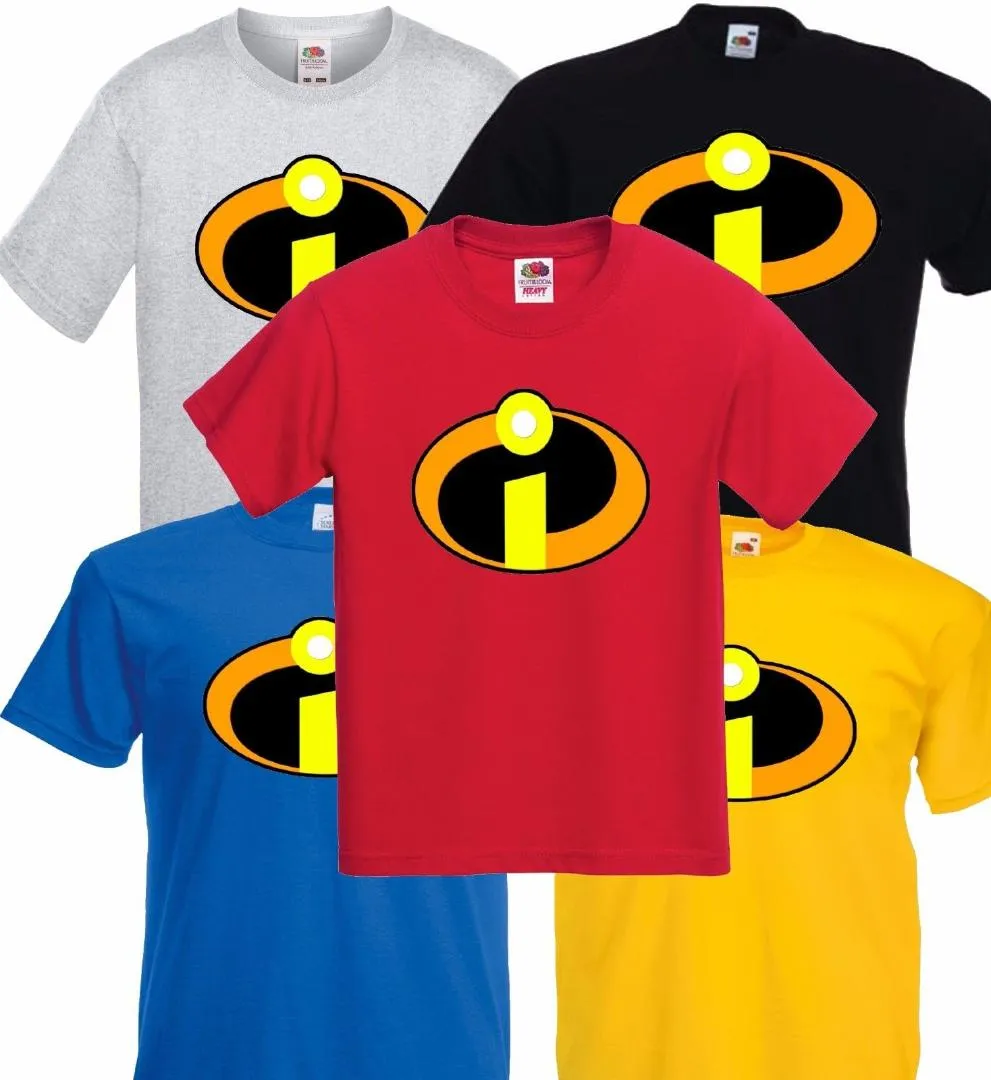INCREDIBLES T Shirt Men Ladys Adult Size Various Colours From