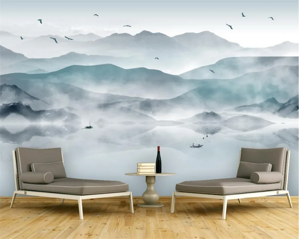 Beibehang Custom Wallpaper Nature Mountain Sceneria, 3d Zdjęcie Mural Sypialnia Salon TV TV Tapeta na ściany 3 D