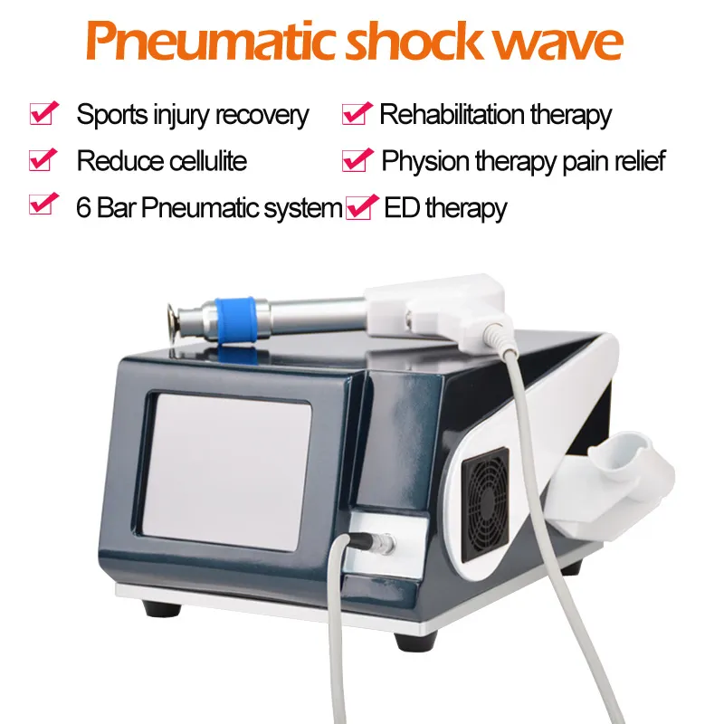 Outtororpheal Shock Fala Terapia Pneumatyczne Shockwave Terapia do obróbki bólu ramion Maszyna do masażu opieki zdrowotnej CE DHL