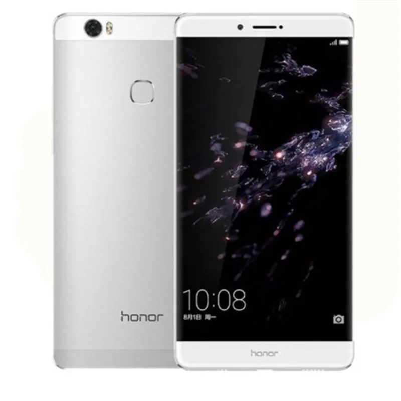 Téléphone portable d'origine Huawei Honor Note 8 4G LTE Kirin 955 Octa Core 4 Go de RAM 32 Go de ROM Android 6.6 "AMOLED 2K écran 4500mAh 13MP OTG Face ID empreinte digitale téléphone portable intelligent