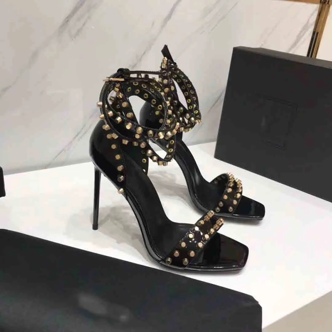 2019 New!Summer Super Selling Women's High-heeled Sandals, Super Star Painted High-heeled Sandals, Top Quality High-heeled Sandals