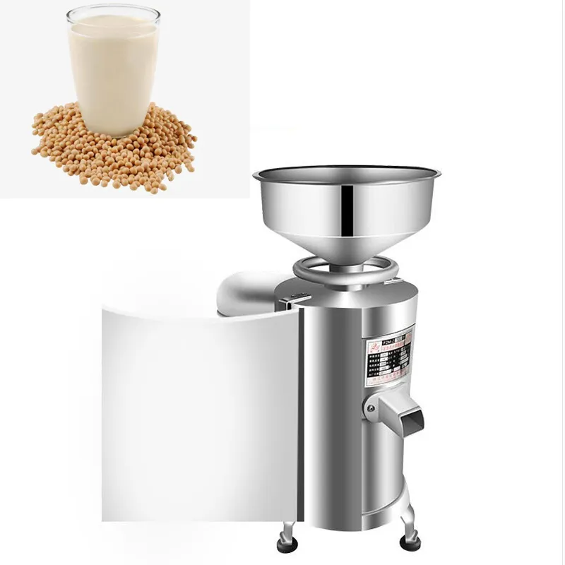La machine à lait de soja 750W est utilisée dans le magasin de caillé de haricots, magasin de petit-déjeuner, séparation des résidus de haricots, machine à lait de soja