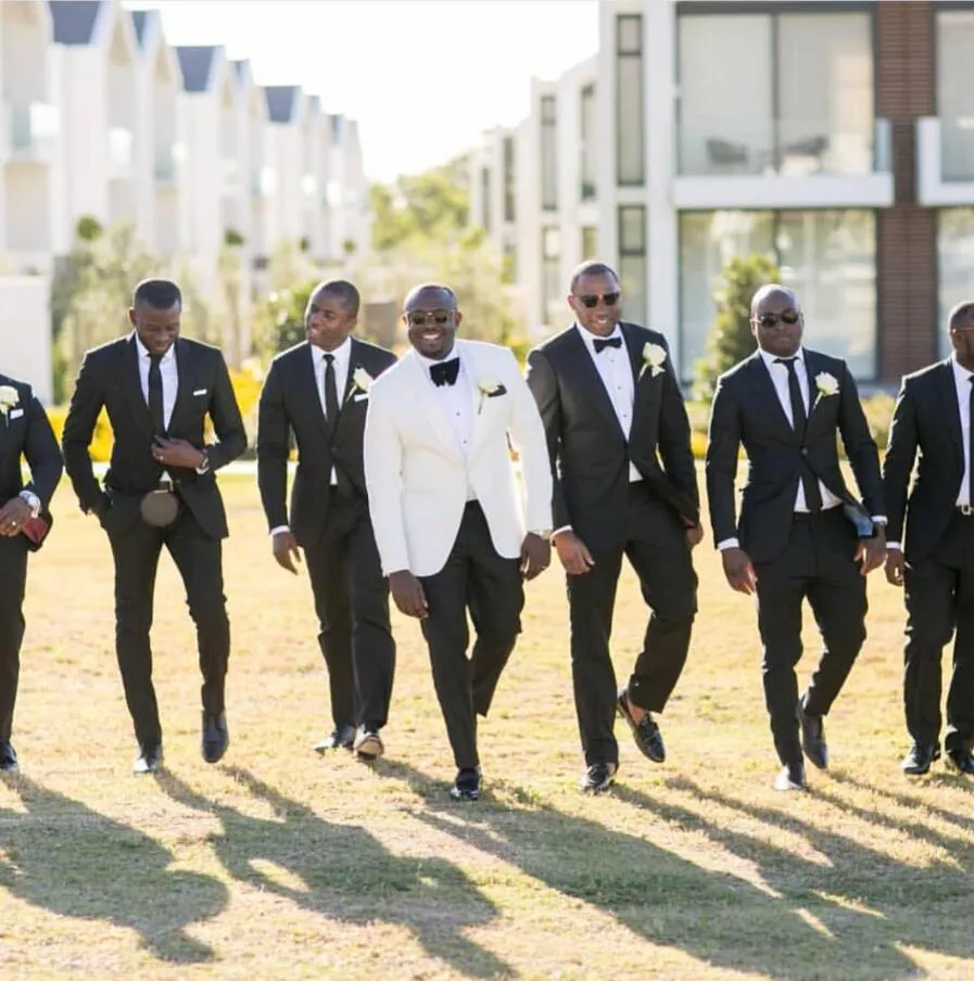 White coat hotsell wedding groom