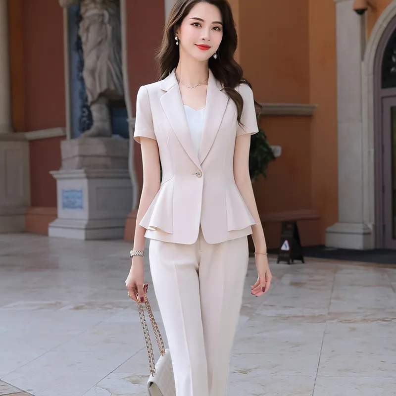 Lavender Pant Suit for Women, Office Pant Suit Set for Women, Blazer Suit  Set Womens, High Waist Straight Pants, Blazer and Trousers Women 