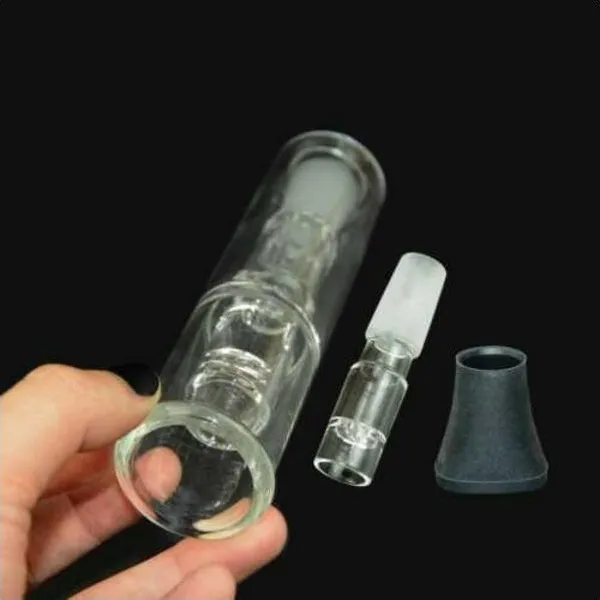 Silicone Glass Bubbler Water Pipe with Air-Solo