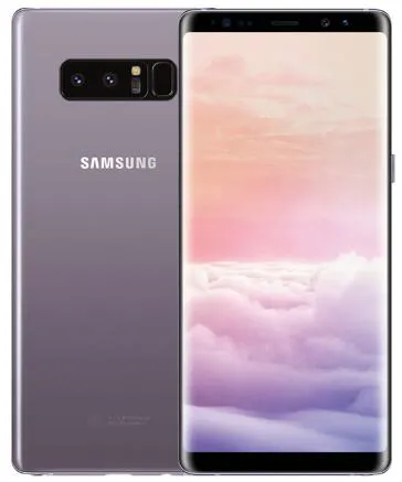 Samsung Galaxy Note 8 Remis à neuf N950U Débloqué 6Go RAM 64GB ROM double arrière 12.0mp 6.3inch Snapdragon 835 téléphone portable d'empreintes digitales