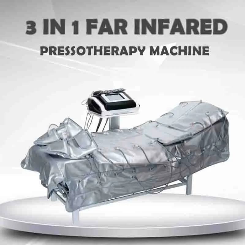 전문적인 원작 적외선 압력 요법 슬리밍 머신 presoterapia pressotherapy 림프 배수 장비 기계