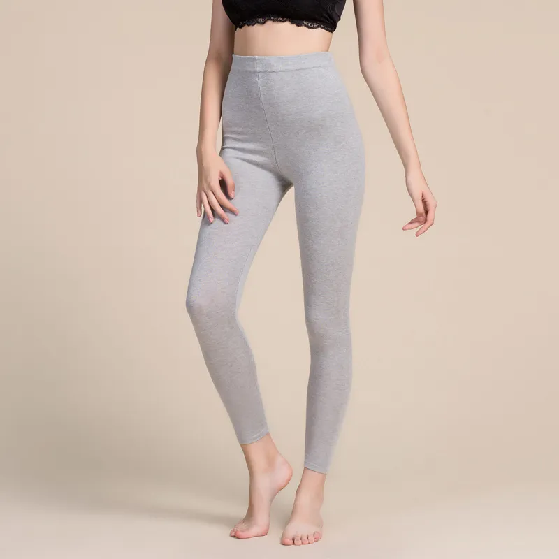 Wolle lange Hosen Damen Seide Kaschmir Mischung unter Hosen unten Leggings Winter weiblich Größe L XL XXL