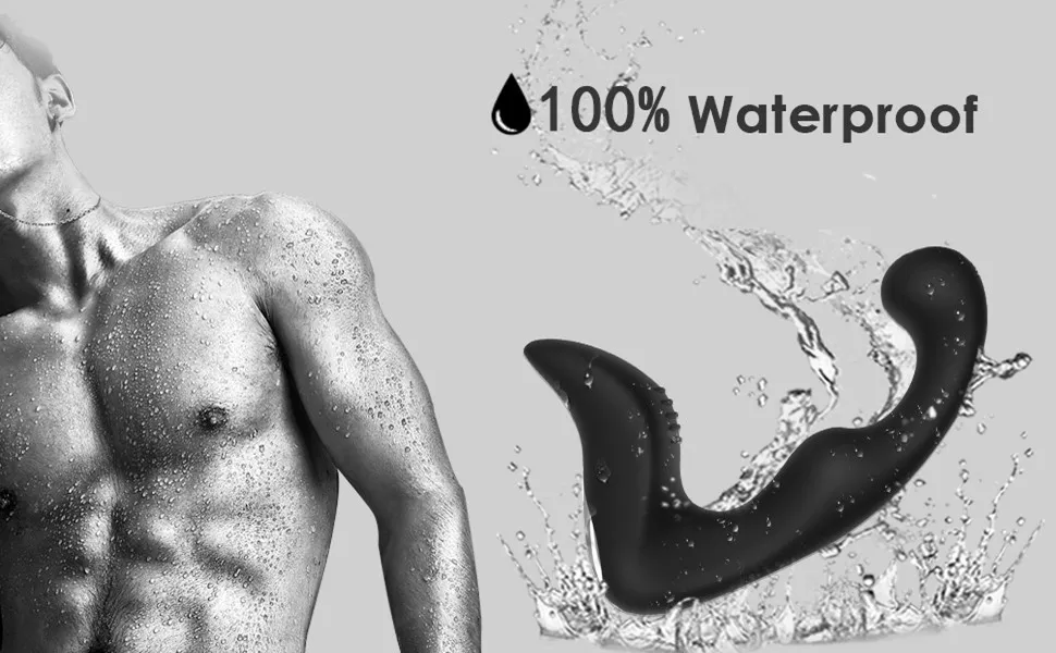 Silicone Prostate Massager Vibrator For Men Remote Control Anal Plug