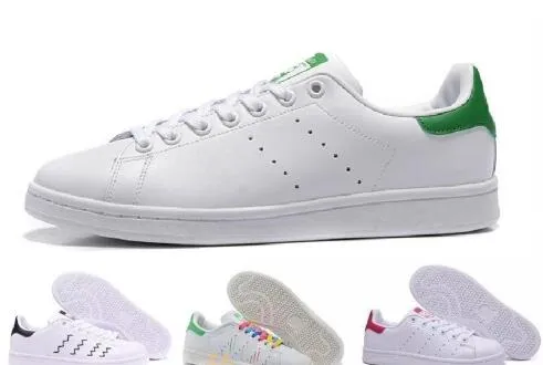 Top Quality Women Men New Stan Shoes Fashion Smith Sneakers Casual Shoes Leather Sport Classic Flats Shoe