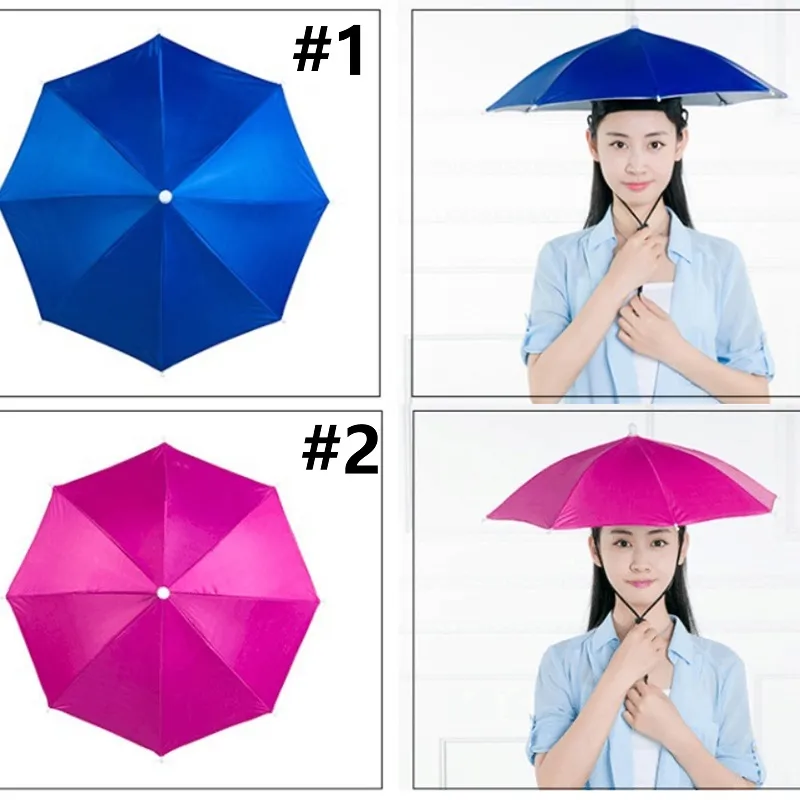 Head Fishing Umbrella Creative Personality Elastic Band Outdoor