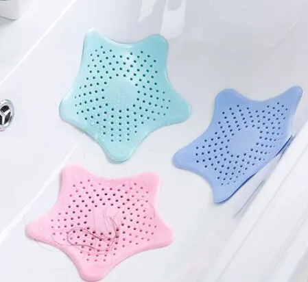 I più venduti Filtro per lavello da cucina in silicone Scarico fognario Capelli Vasca da bagno Catcher Stopper Scolapasta Filtri Bagno Strumento per la pulizia del lavello della cucina