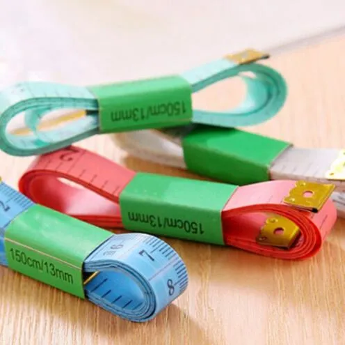 Multi Function Mini Measuring Ruler Colorful Convenient Bendable Tape Measure Durable Wear Resistant Tapes Hot Sale