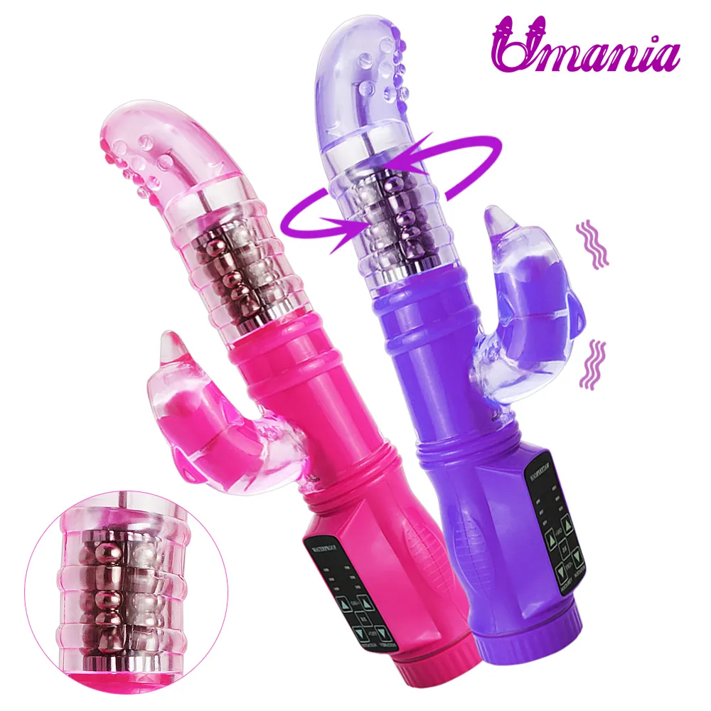 Dolphin 36 Modes Rabbit G-spot Vibrating Rotation Body Massager Vibrator For Woman, Vibrating Vibe Sex Toys Adult Sexy Products Y190722