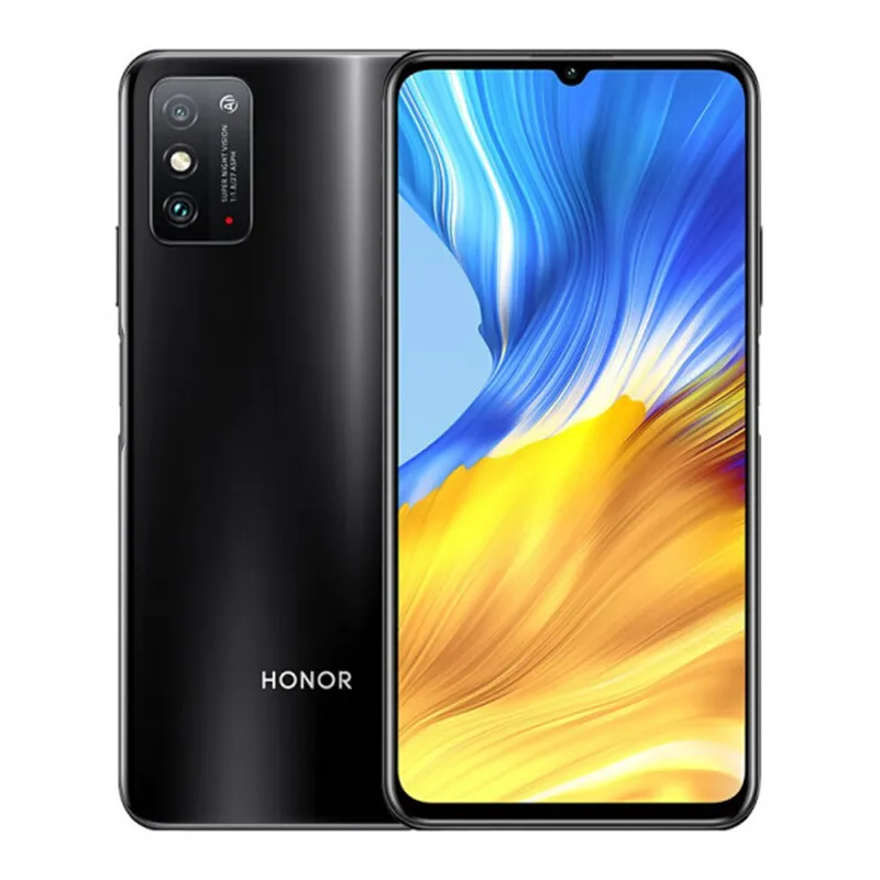 Oryginalny Huawei Honor X10 MAX 5G Telefon komórkowy 8 GB RAM 128GB ROM MTK 800 OCTA Core Android 7.09 "Pełny ekran 48.0mp AI NFC ID Face Id Fingerprint 5000 mAh Smart Telefon komórkowy