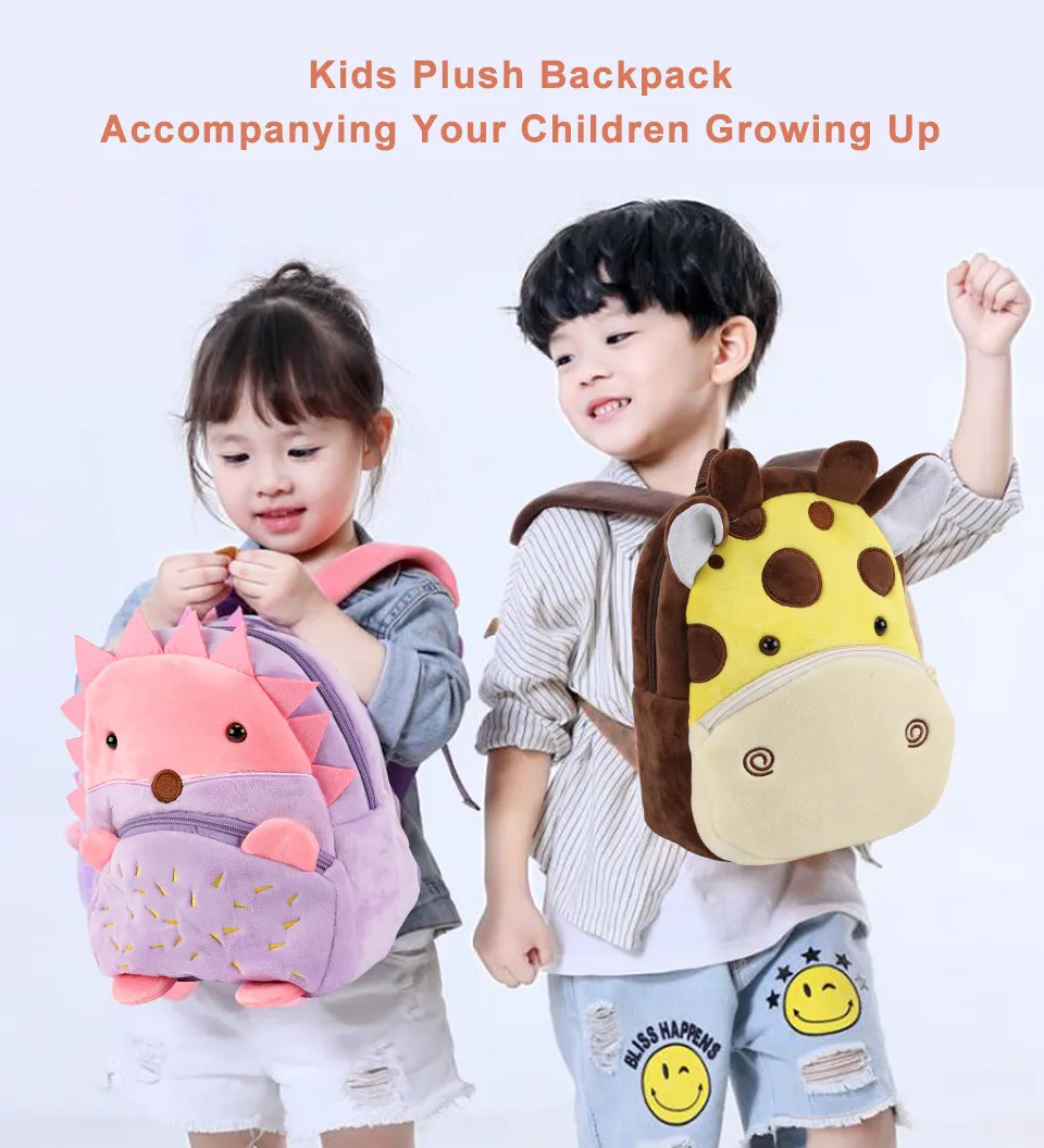 Wholesale Cartoon Animal Stuffed Animal Backpack For Babies Cute School Bag For Kindergarten From Dhtradeguide 3.75 DHgate.Com