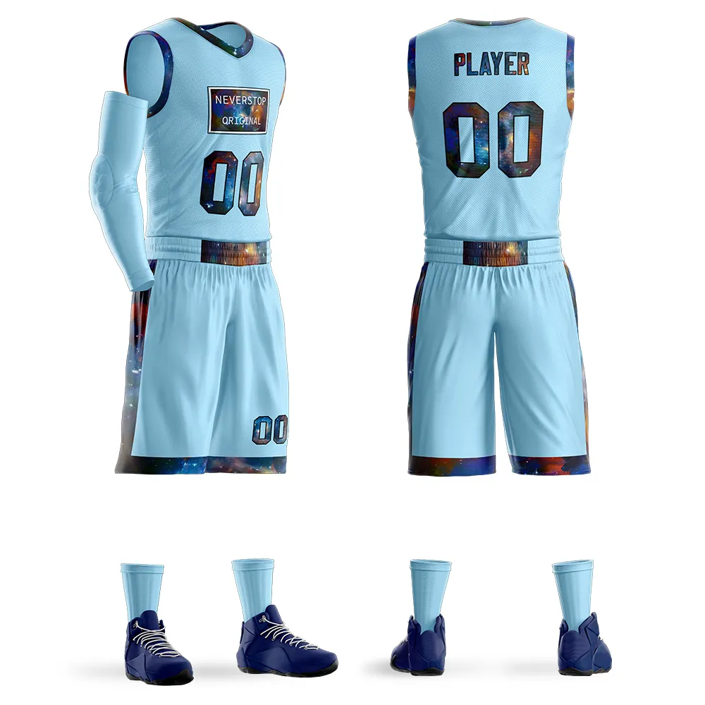 Personalizzato Uomo Donna Stampa 3D Team Maglie da basket Set Uniformi Kit sportivo Abbigliamento Camicie Tasche Traspirante Personalizzato